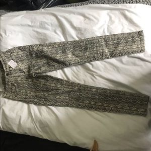Blank nyc snake print jeans